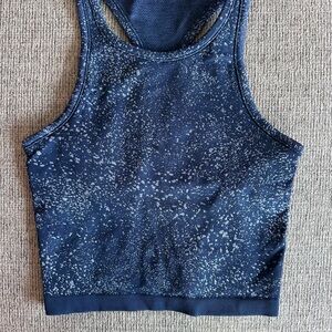 lululemon athletica Navy Speckled Tank Top size 6